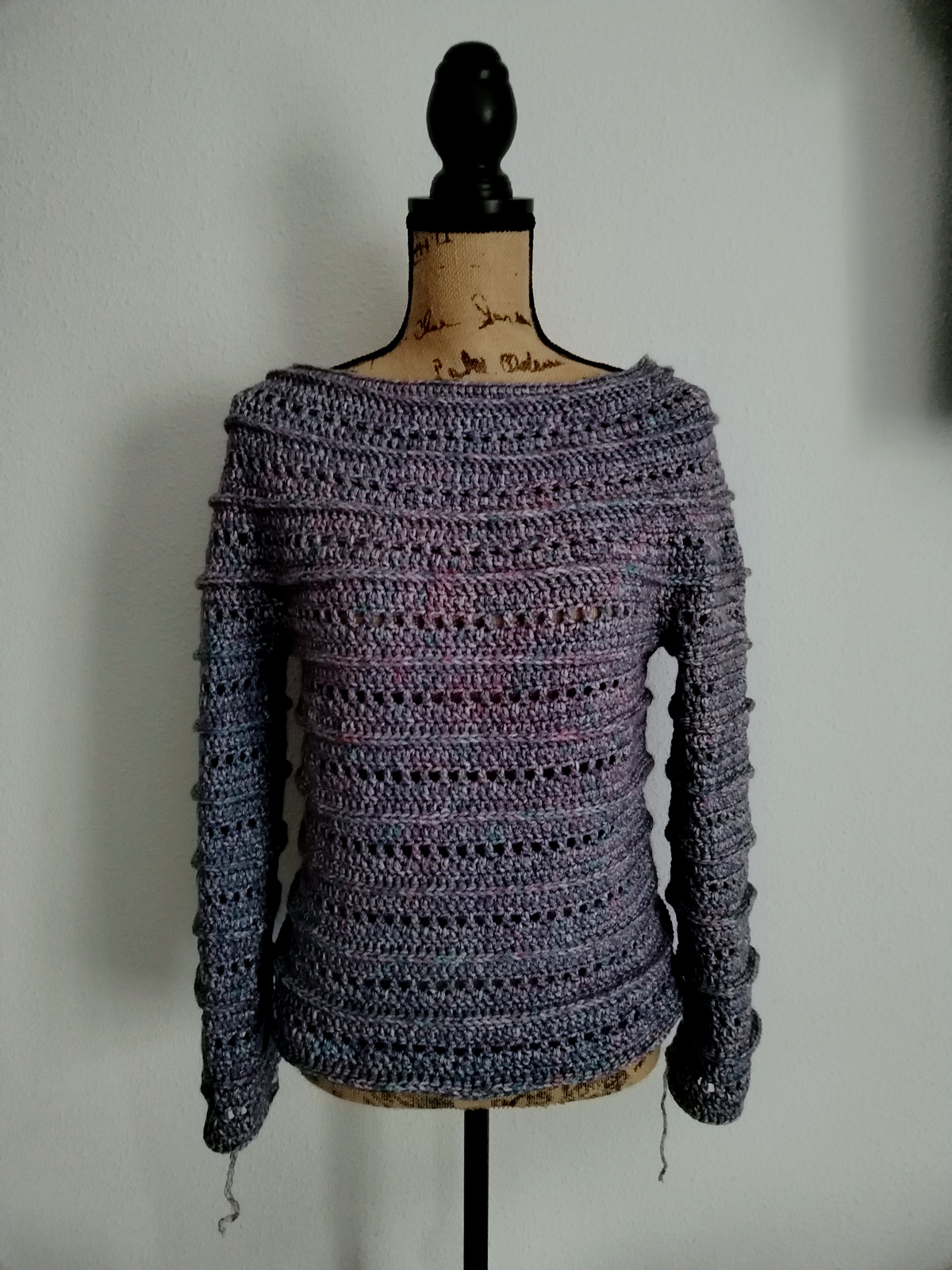 Isolla Sweater by Linda Skuja - Ganchilleart